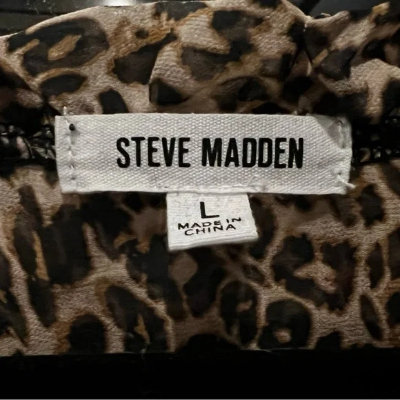 Steve Madden Animal Print Dress - Picture 3 of 5
